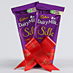 2 Pcs Cadbury Dairy Milk Silk Chocolates