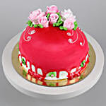 Roses On Top Chocolicious Cake- Eggless Half Kg