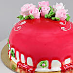 Roses On Top Chocolicious Cake- Eggless Half Kg