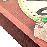 English Contry Wooden Painting Wall Clock