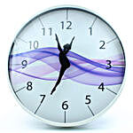 Yoga Needle Wall Clock