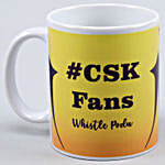 Personalised CSK Fans Ceramic White Mug