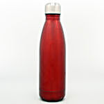 Personalised Stainless Steel Red Bottle