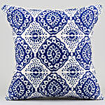 Beautiful Printed Cushion Covers And Money Plant