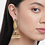 Jhumka Earrings And Jewellery Box