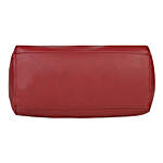 Vivinkaa Leatherette Flap Compartment Wine Sling Bag