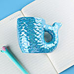 3D Mermaid Themed Ceramic Aqua Blue Mug