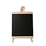 Wooden Brown & White Desk Chalk Board