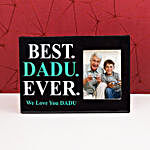 Personalised Best Dadu Photo Frame