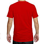 Best Brother Red Cotton T-shirt- Medium