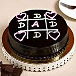 Happy Father's Day Truffle Cake- Half Kg