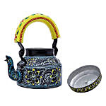 Traditional Handpainted Kettle & 6 Glasses With Stand