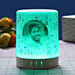 Personalised Fathers Day LED Lamp Speaker