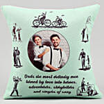 Personalised Father's Day Cushion