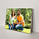 Personalised Priceless Memories Landscape Canvas Frame