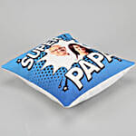 Personalised Super Papa Cushion