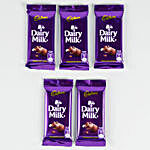 Two Layer Bamboo Plant & Dairy Milk Combo