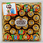 Personalised Dad My Superhero Ferrero Rocher Box