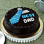 Best Dad Truffle Cake Eggless 2 Kg