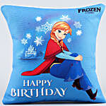Disney Frozen Happiest Birthday Cushion