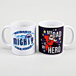 Disney Marvel Superhero Dad Mug Set Of 2