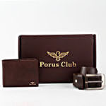 Mens Wallet And Belt With David Off EDT Combo