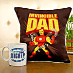 Marvel Invincible Dad Cushion Mug