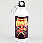 Marvel Invincible Dad Printed Bottle