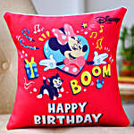 Minnie Mouse Birthday Blast Cushion