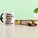 Fathers Day Special Mug and Ferrero Rocher