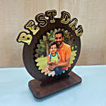 Personalised Best Dad Wooden Table Top