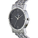 Titan Analog Black Dial And Steel Strap Mens Watch