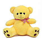 Cute & Cuddly Yellow Poppy Teddy Bear