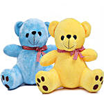 Poppy Teddy Bear Combo Blue Yellow