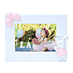 Personalised Pink Bunny Rabbit Photo Frame