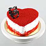 Red Velvet Heart Cake 1kg Eggless