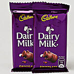 Pearl Rakhi & Cadbury Dairy Milk Chocolates