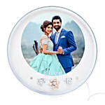 Circle Of Love Personalised LED Photo Frame