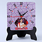 Personalised Photo Table Clock