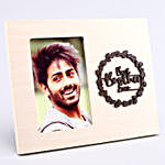 2 Holy Rakhis & Personalised Frame With Kaju Katli
