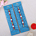 Pearl Rakhi Set & Cadbury Celebrations