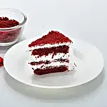 Cream Red Velvet Heart Cake 1kg