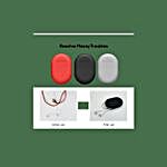 Oblong Earphones & Cable Pouch - Red