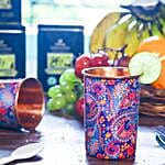 Pasley Copper Glass Set of 2