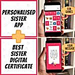 Surprise Rakhi Personalised Game App For Sister