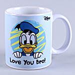 Disney Love U Bro Donald Duck Mug