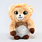 Wild Republic Light Brown Sparkle Zoo Lion Soft Toy