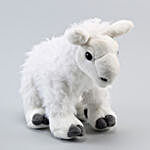Wild Republic Plush White Sitting Llama Soft Toy