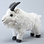 Wild Republic White Plush Mountain Goat Soft Toy