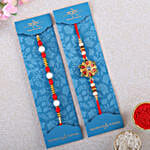 Dry Fruits Meenakari & Pearl Rakhi